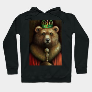 Bear with Crown Hoodie